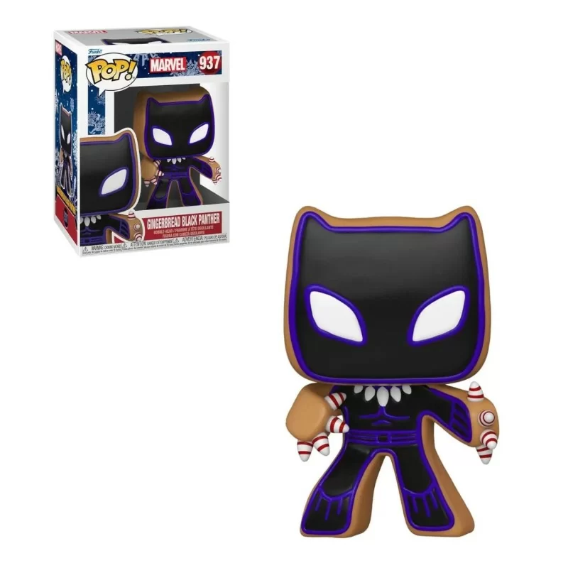 Funko Pop! Marvel - Holiday - Gingerbread Black Panther - 937