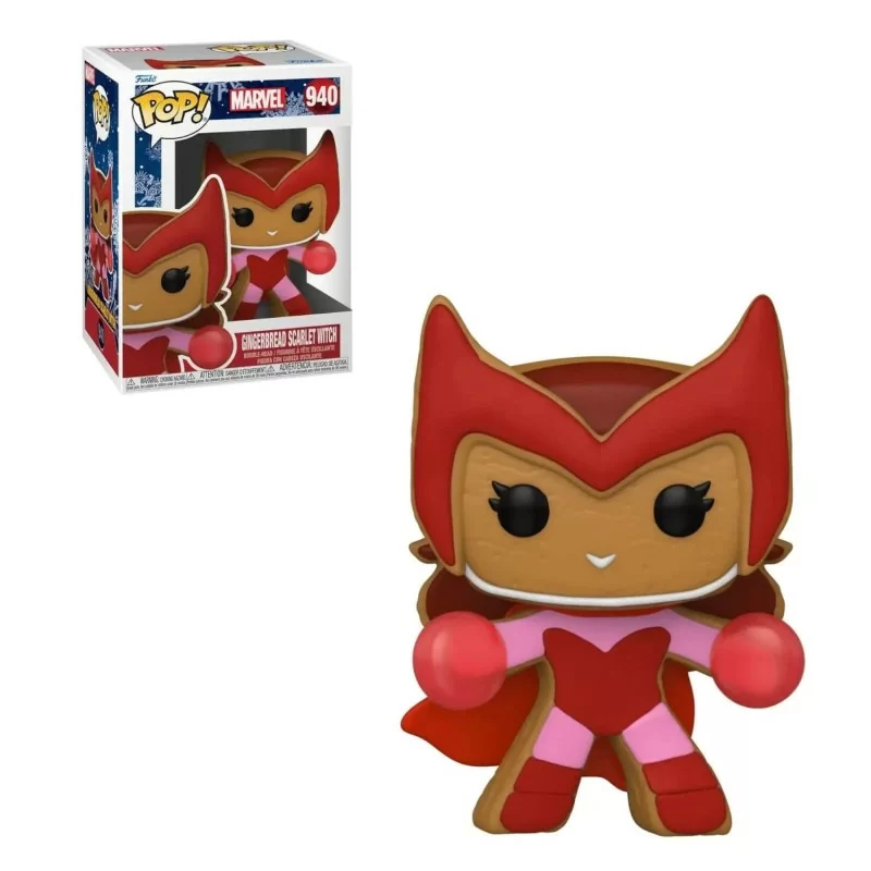 Funko Pop! Marvel - Holiday - Gingerbread Scarlet Witch - 940