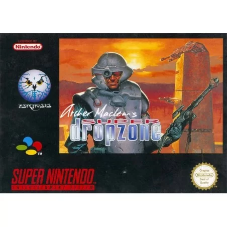 SNES Archer MacLean's Super Drop Zone - Usato