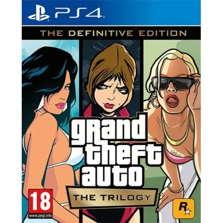 PS4 Grand Theft Auto The Trilogy - The Definitive Edition