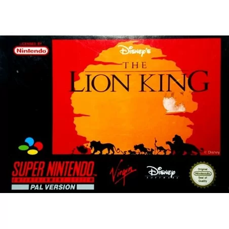 SNES Il Re Leone - Usato