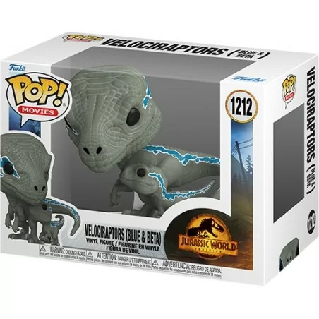 Velociraptors (Blue & Beta) - 1212 - Jurassic World Dominion - Funko Pop! Movies