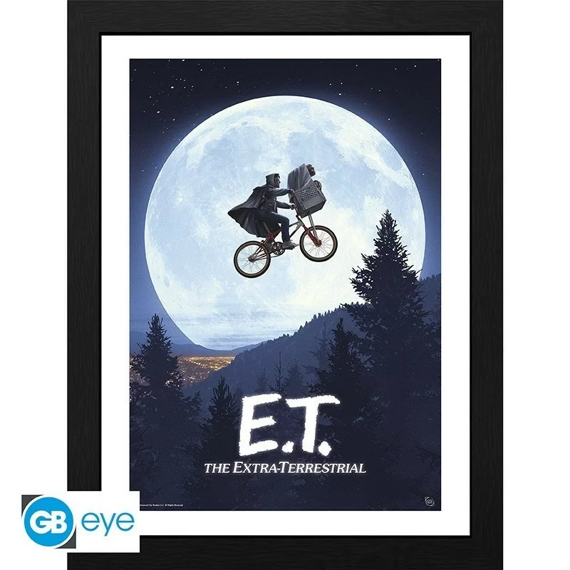 Poster Incorniciato - E.T. - Moon