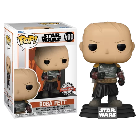 Funko Pop! Star Wars - The Mandalorian - Boba Fett Special Edition - 490