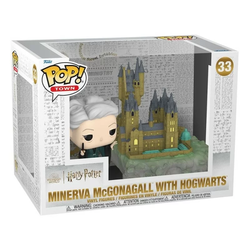 Minerva McGonagall With Hogwarts - 33 - Harry Potter