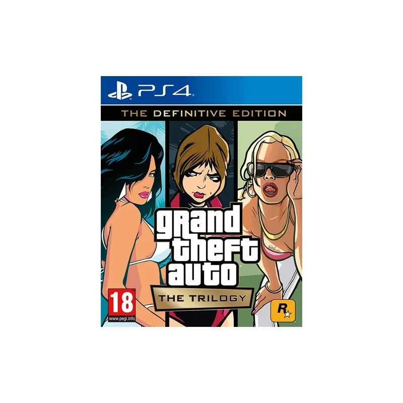 PS4 Grand Theft Auto The Trilogy - The Definitive Edition