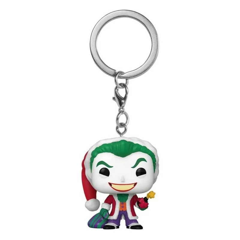 The Joker Holiday Special Edition - Portachiavi - DC Super Heroes - Funko  Pop! Pocket Keychain