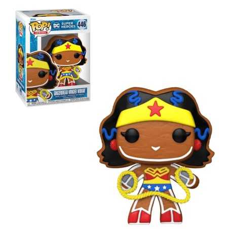 Gingerbread Wonder Woman - 446 - DC Super Heroes - Funko Pop! Heroes