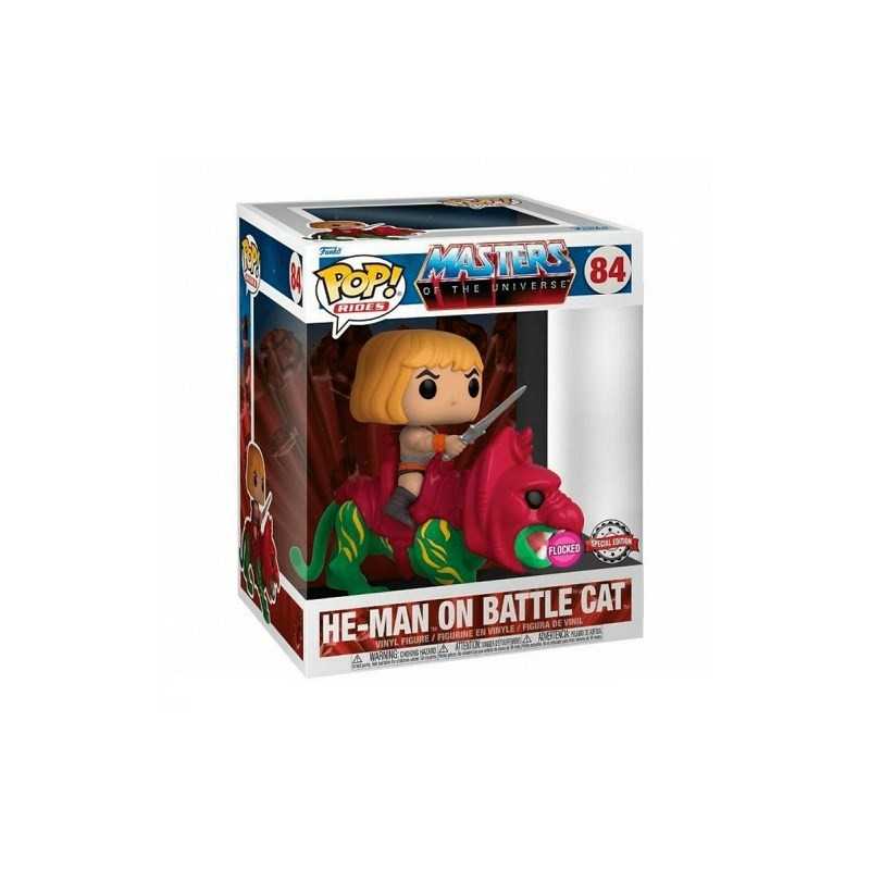 He-Man on Battle Cat - 84 - Exclusive - Masters of the Universe - Funko Pop! Rides