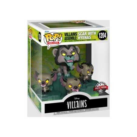 Scar With Hyenas - 1204 - Villains Assemble - Funko Pop! Disney