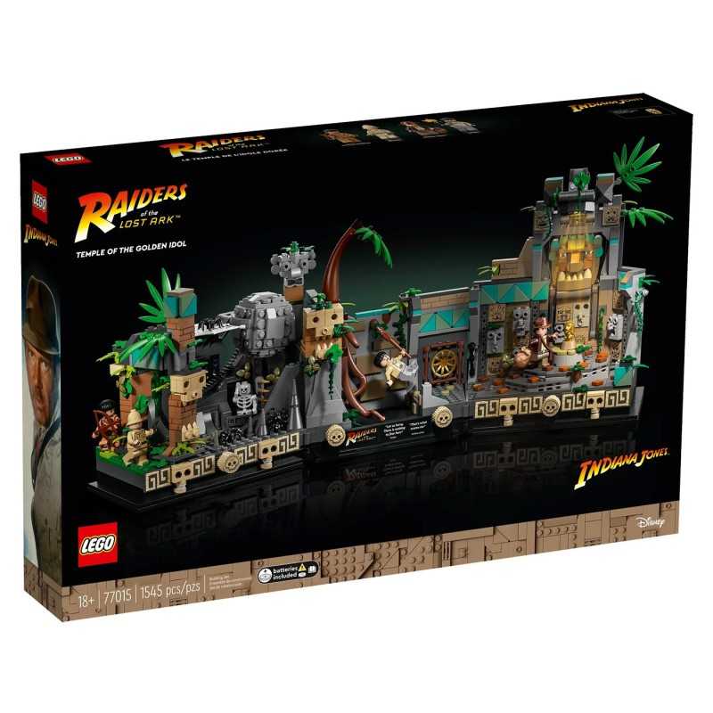 LEGO Indiana Jones 77015 Il Tempio dell'Idolo d'Oro Kit di Costruzione per  Adulti Set