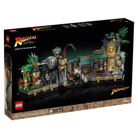 LEGO Indiana Jones 77015 Il Tempio dell'Idolo d'Oro Kit di Costruzione per Adulti  Set
