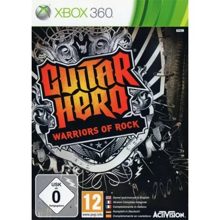 XBOX 360 Guitar Hero Warriors of Rock - Usato