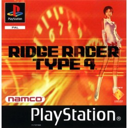 PS1 Ridge Racer Type 4 - Usato