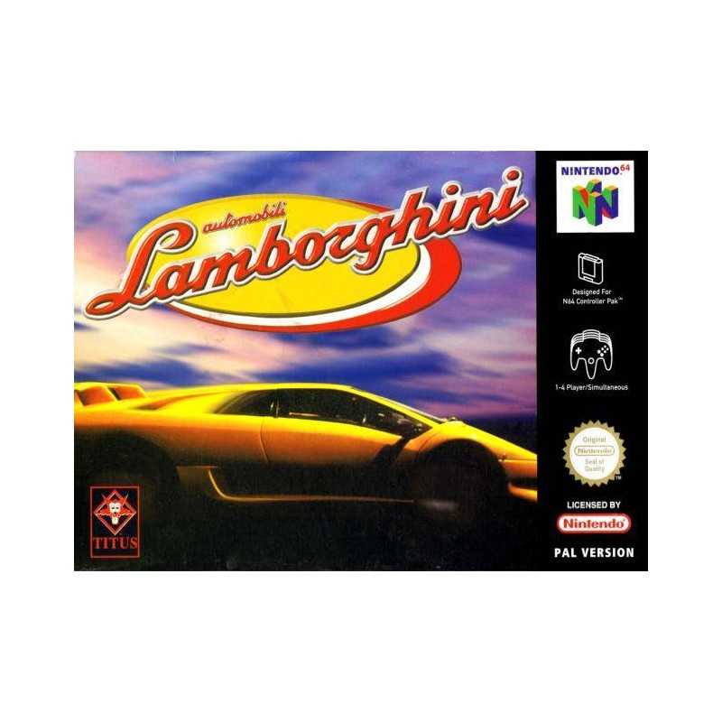 N64 Automobili Lamborghini SOLO CARTUCCIA - Usato