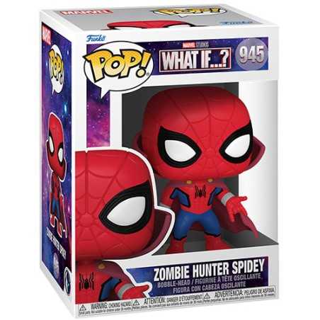 Funko Pop! MARVEL - What If...? - Zombie Zombie Hunter Spidey - 945