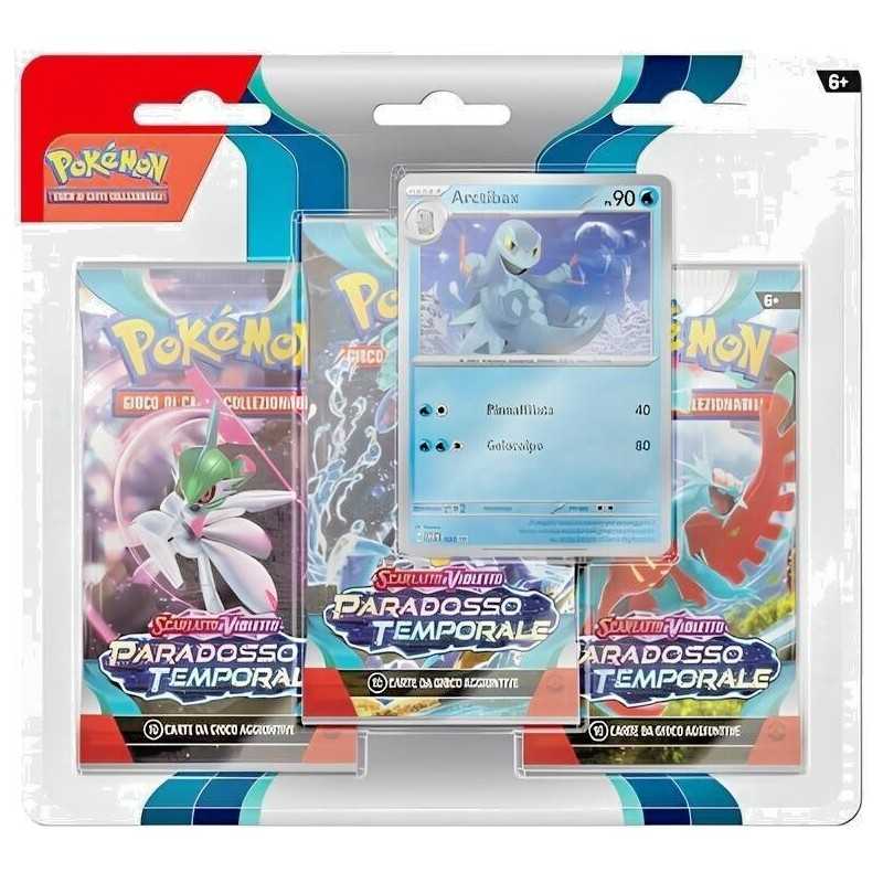 Pokémon Paradosso Temporale "Arctibax" Blister 3 Buste + 1 Carta (ITA)