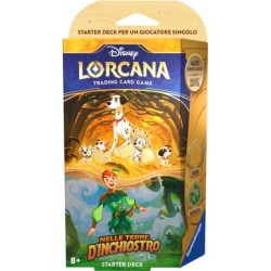 Disney Lorcana - Nelle Terre d'Inchiostro - Starter Deck Peter Pan Pongo- ITA