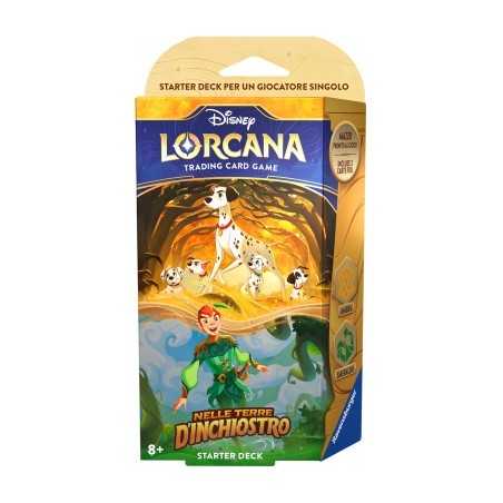 Disney Lorcana - Nelle Terre d'Inchiostro - Starter Deck Peter Pan Pongo- ITA