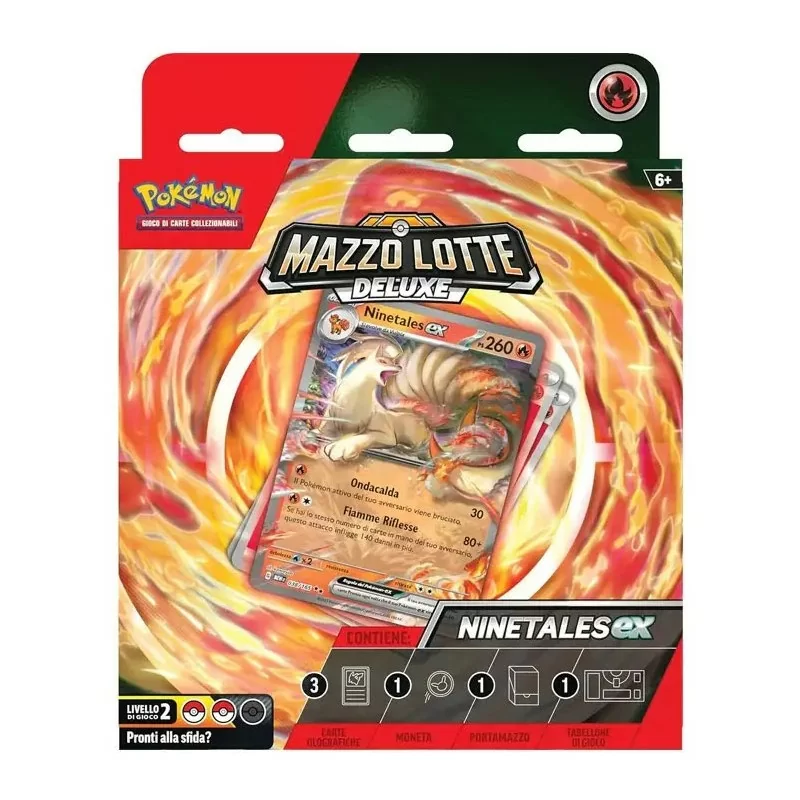 Pokémon Mazzo Lotte Deluxe Ninetales EX (ITA)