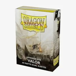 Dragon Shield Small Sleeves - Japanese Matte Dual Valor (60 Sleeves)