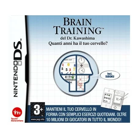 Brain Training del Dr. Kawashima Quanti anni ha il tuo cervello?