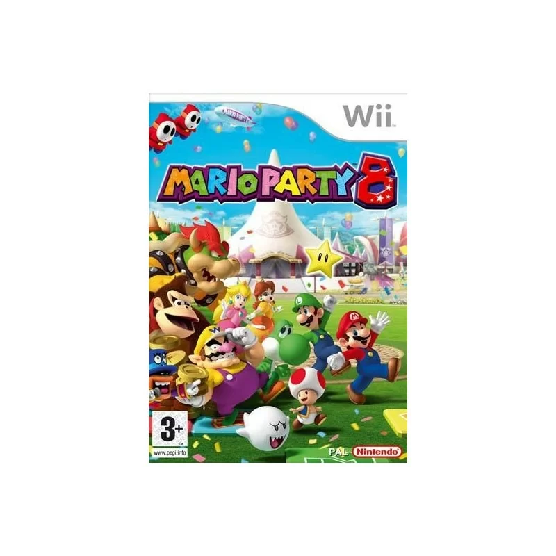 WII Mario Party 8 - Usato