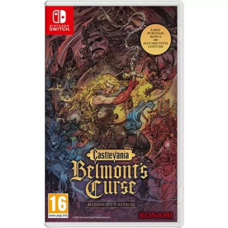 SWITCH Castlevania: Belmont's Curse MIDNIGHT EDITION
