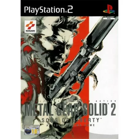 PS2 Metal Gear Solid 2: Sons of Liberty - Usato