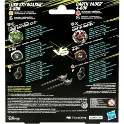 BEYBLADE X - Star Wars Luke 4-80B & Darth Vader 4-60P Dual Pack