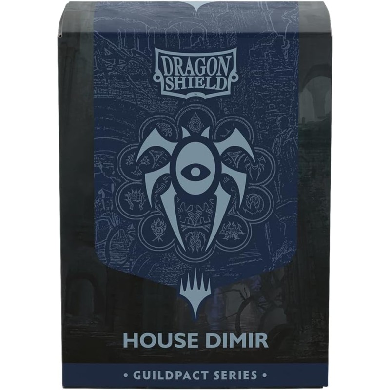 Dragon Shield House Dimir Matte Dual Art – 100 Sleeve per Magic: The Gathering