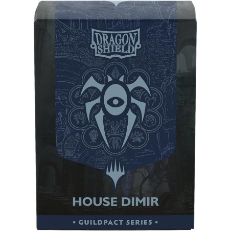 Dragon Shield House Dimir Matte Dual Art – 100 Sleeve per Magic: The Gathering