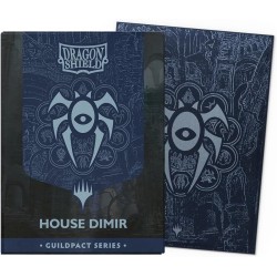Dragon Shield House Dimir Matte Dual Art – 100 Sleeve per Magic: The Gathering