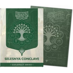 Dragon Shield Matte Dual Art Sleeves Selesnya Conclave – 100 Bustine per Magic: The Gathering