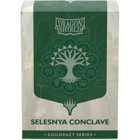 Dragon Shield Matte Dual Art Sleeves Selesnya Conclave – 100 Bustine per Magic: The Gathering