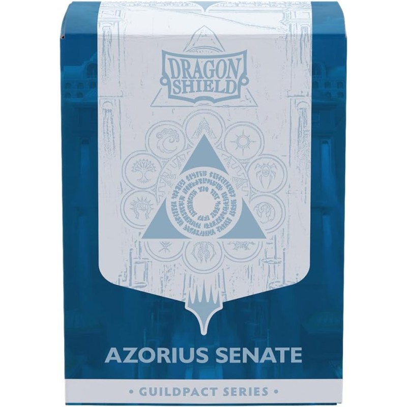 Dragon Shield Matte Dual Art Sleeves Azorius Senate – 100 Bustine