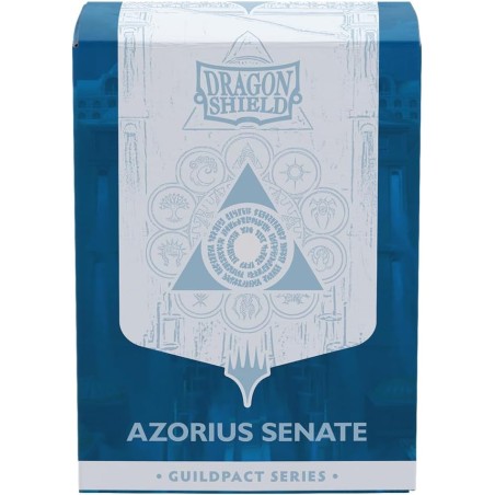Dragon Shield Matte Dual Art Sleeves Azorius Senate – 100 Bustine