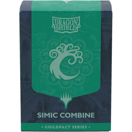 Dragon Shield Matte Dual Art Simic Combine – Guildpact Series – 100 Sleevesg