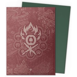 Dragon Shield Matte Dual Art Sleeves Gruul Clans – Magic: The Gathering – 100 Bustine