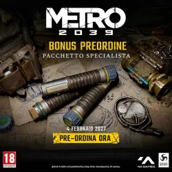 PS5 Metro 2039 DAY ONE EDITION - USCITA 4 FEBBRAIO 2027