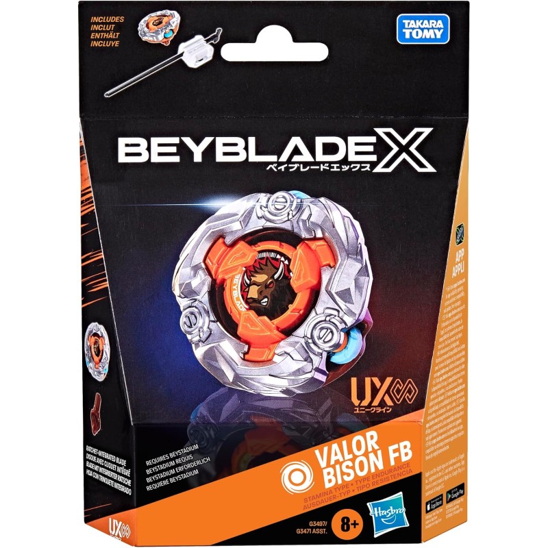 Beyblade X Valor Bison FB – Starter Pack Hasbro