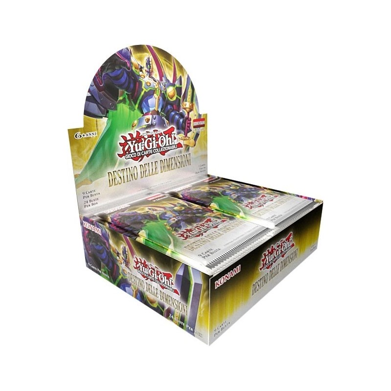 Yu-Gi-Oh! Destino delle Dimensioni – Box 24 Buste 1ª Edizione ITA