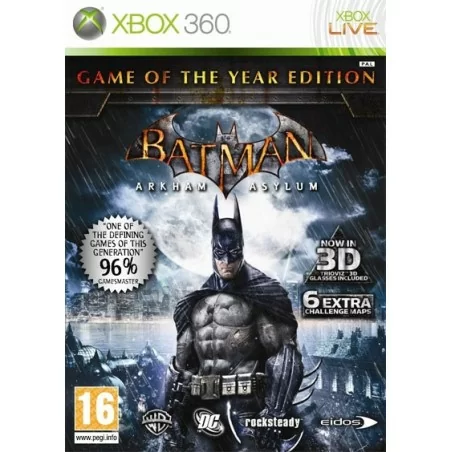 Batman Arkham Asylum Game of the Year Edition - Usato