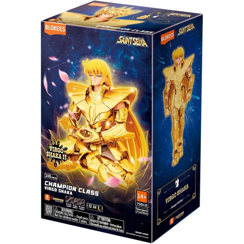 Blokees Saint Seiya Champion Class Virgo Shaka – Model Kit da Assemblare