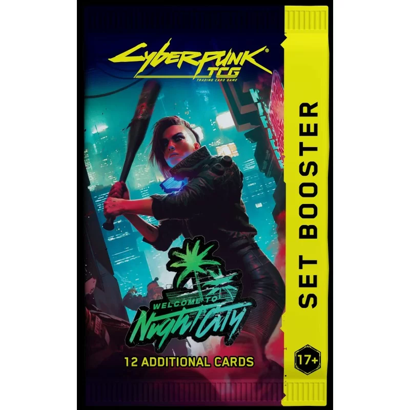 Cyberpunk TCG - Welcome to Night City Bustina Play Booster 12 Carte - ENG