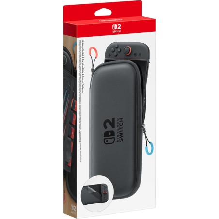 Nintendo Switch 2 Carrying Case & Screen Protector – Custodia Protettiva con Pellicola per Schermo