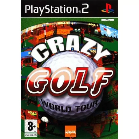 PS2 Crazy Golf World Tour - Usato
