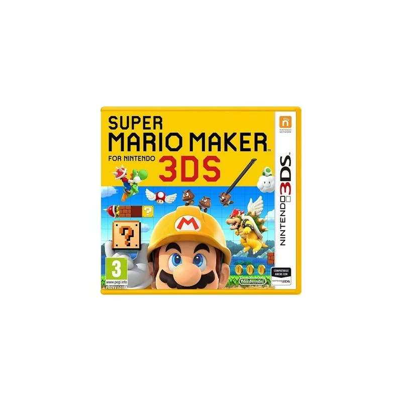 Super Mario Maker For Nintendo 3DS - Usato